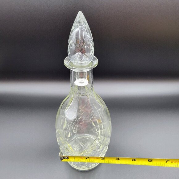 Wine Decanter Glass 1967 Glass London Ontario Canada Winery Limited Read - Picture 13 of 13